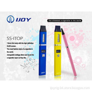 2014 Most Fashionalbe The Newest Ss-Itop Thinnest Wholesale E Cigarette Distributors